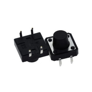 10x Pulsador PCB B3F 12x12x8mm 4 pines SPST NO