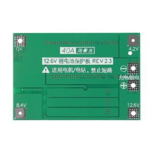 BMS 3s 40A (Enhanced) Modulo proteccion bateria litio 18650 12.6V