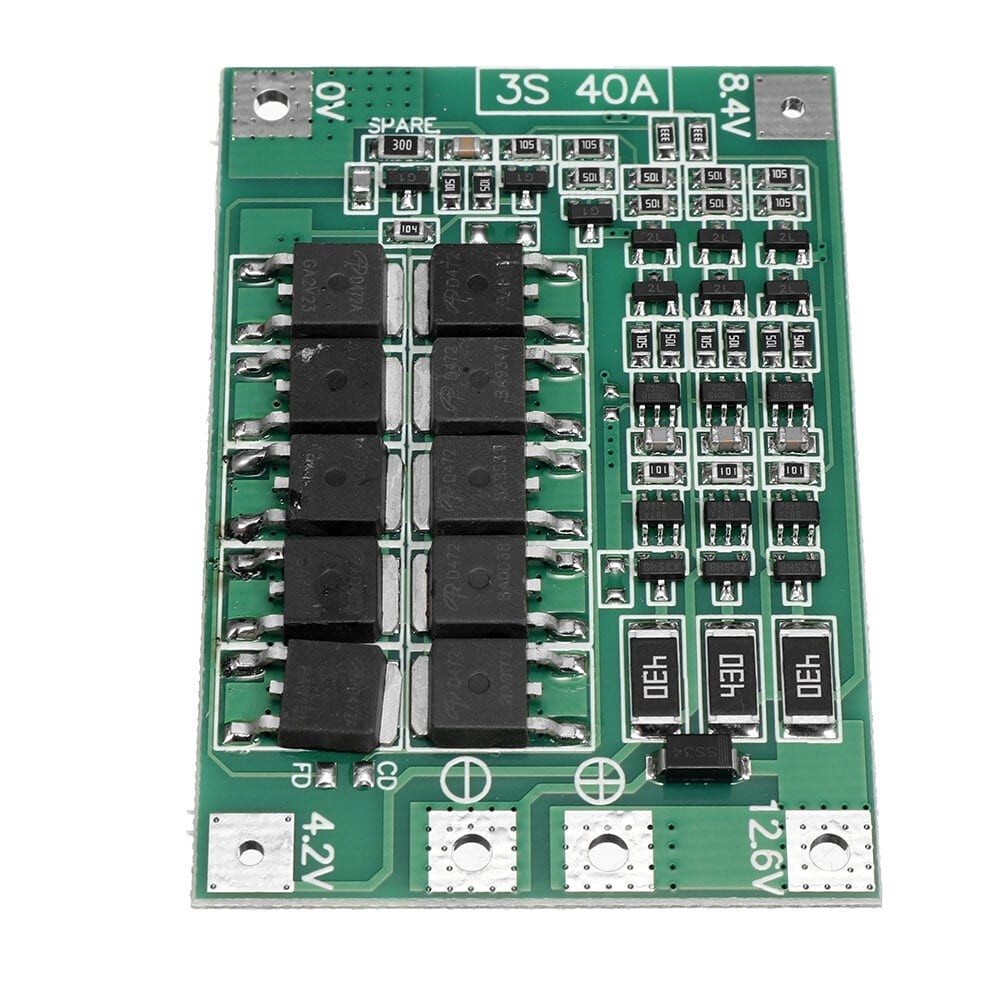 BMS 3s 40A (Enhanced) Modulo proteccion bateria litio 18650 12.6V - Imagen 3