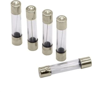 5X FUSIBLE RAPIDO DE VIDRIO 6X30 MM 6A 250V  REF2143