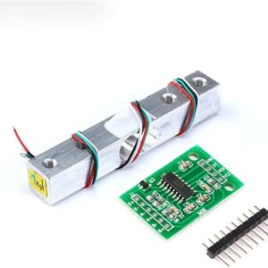 HX711 Módulo Conversor + Celda de Carga 1kg A/D 24 Bits