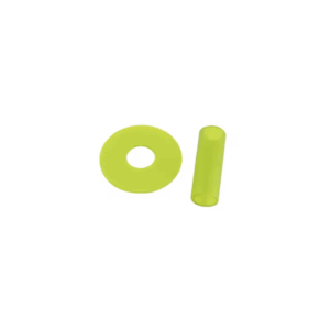 Tubo y arandela protector palanca joystick arcade translucida Amarillo