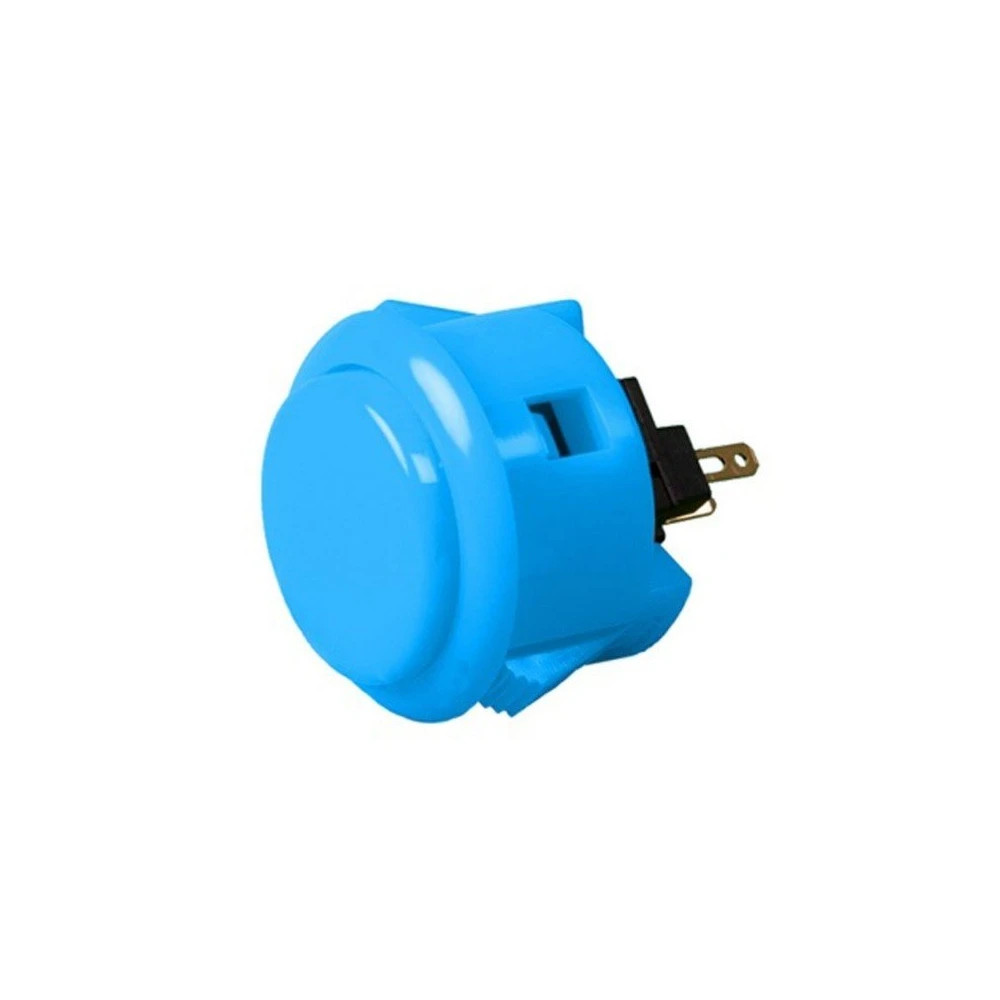 PULSADOR ARCADE PUSHBUTTON BARTOP RASPBERRY STICK azul