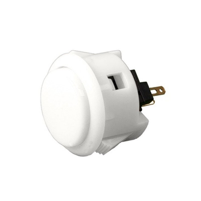 PULSADOR ARCADE PUSHBUTTON BARTOP RASPBERRY STICK BLANCO