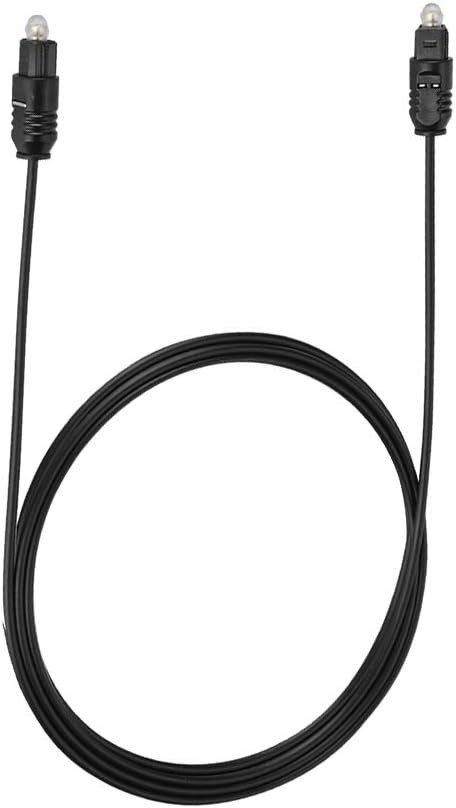 CABLE TOSLINK AUDIO DIGITAL FIBRA OPTICA 3M MACHO PARA DVD PS4 XBOX 360 NEGRO - Imagen 2