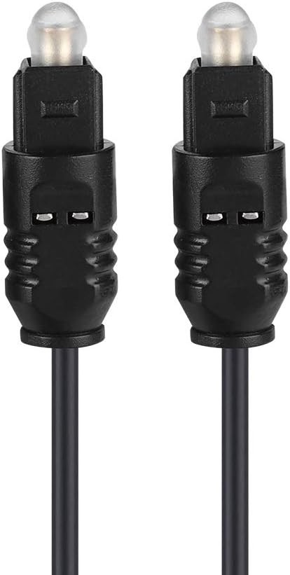 CABLE TOSLINK AUDIO DIGITAL FIBRA OPTICA 3M MACHO PARA DVD PS4 XBOX 360 NEGRO - Imagen 3