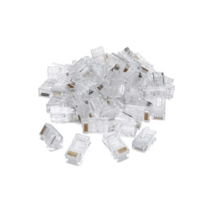 10x Conectores RJ45 CAT 5e para Cable de Red Ethernet Clavija Lan para Crimpadora