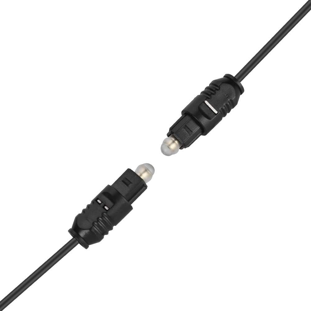 CABLE TOSLINK AUDIO DIGITAL FIBRA OPTICA 3M MACHO PARA DVD PS4 XBOX 360 NEGRO - Imagen 5