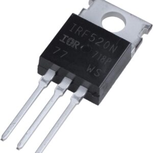 2x TRANSISTOR IRF520 MOSFET N 100V 9.2A 60W TO-220 IRF520NPBF IRF520N
