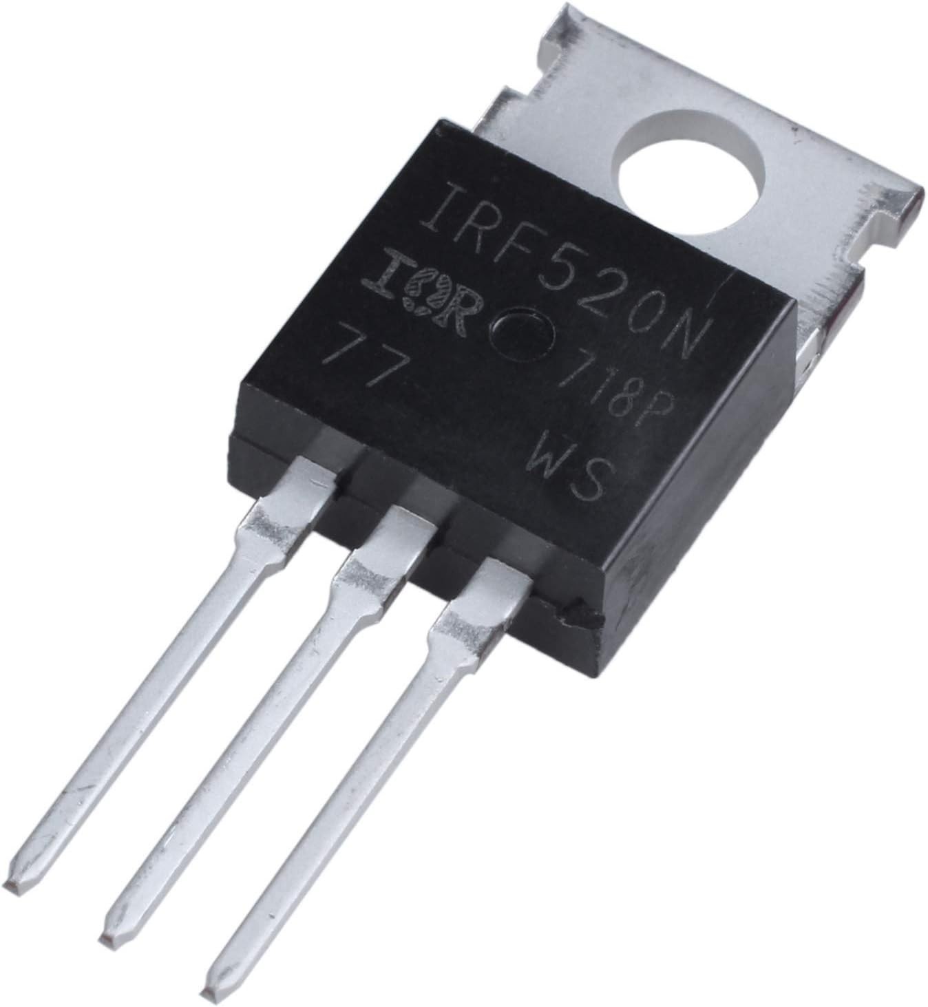 2x TRANSISTOR IRF520 MOSFET N 100V 9.2A 60W TO-220 IRF520NPBF IRF520N