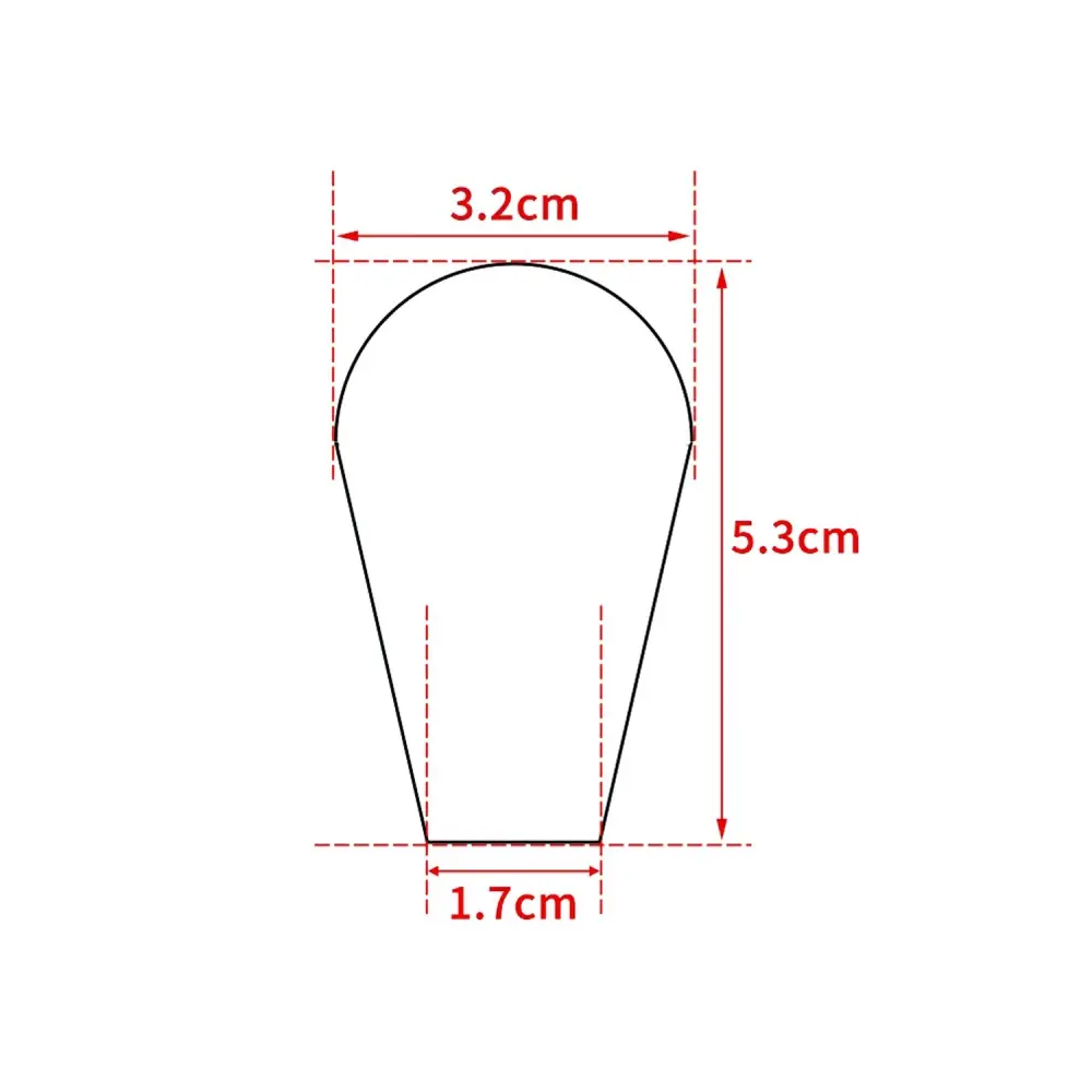 Bate Joystick Ovalado Arcade americano LB-35-N Blanco Transparente - Imagen 4