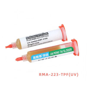 Tubo Flux 10cc RMA-223 TPF(UV) Pasta de soldadura de aire caliente, BGA, Smd