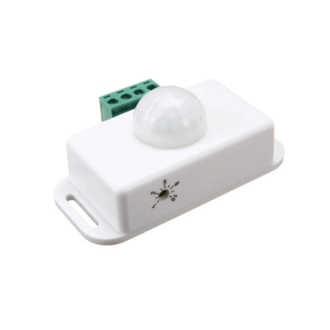 Detector Sensor Movimiento PIR Infrarrojo Interruptor con temporizador 12V-24V B