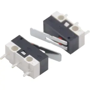 Microinterruptor Final de Carrera SPDT con Palanca Metálica 2A 125VAC