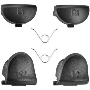 GATILLOS R1 R2 L1 L2 MANDO PS4 PLAYSTATION 4 DUALSHOCK V1 BOTONES COLOR NEGRO