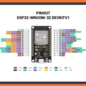 Placa de desarrollo Nodemcu ESP32 30 Pines + Carcasa