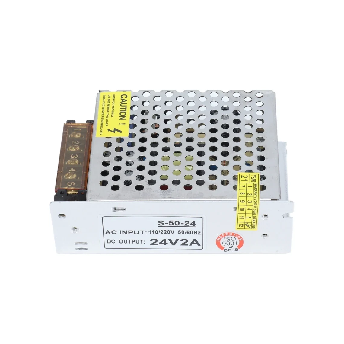 Fuente de Alimentación Conmutada DC 24V 2A (110V-220V a 24V) para Monitor y LED - Imagen 5
