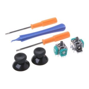 KIT REPARACION MANDO XBOX BOTONES JOYSTICK + KIT DESTORNILLADOR T6 T8
