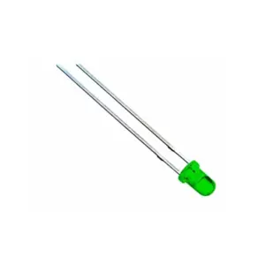 Diodo Led 3mm difuso Verde