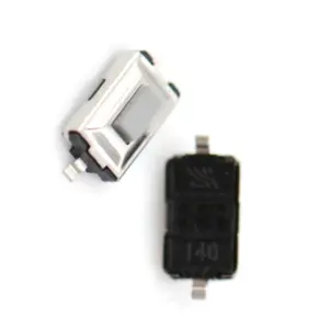 Microinterruptor Pulsador Táctil SMD 3x6x2.5 mm Gris