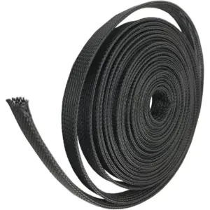 Funda Cable Malla Trenzada 12mm Proteccion Piel Serpiente PET RC 1 Metro