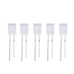 Diodo LED Rectangular 2x5x7 mm Blanco Brillante