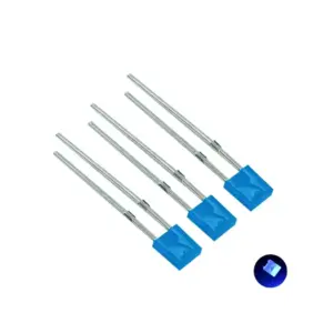 Diodo LED Rectangular 2x5x7 mm Azul