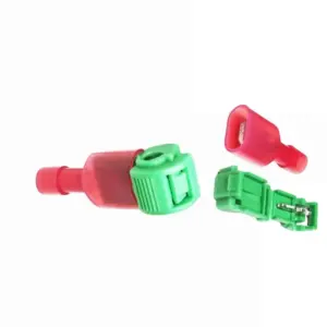 Conector de derivación rápida T4 verde 0.5 a 1.5 mm2