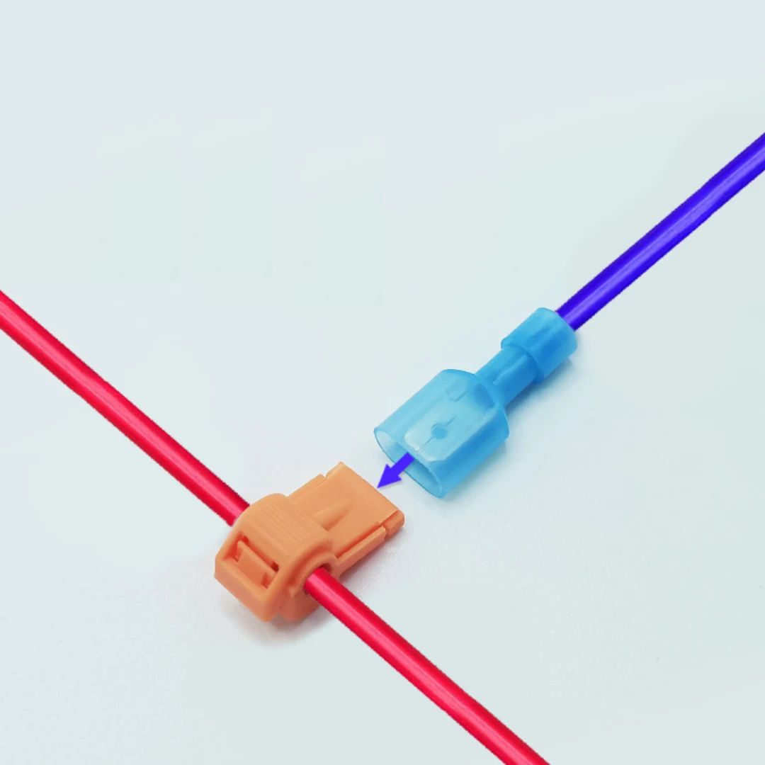 Conector de derivación rápida T5 naranja 1.5 a 2.5 mm2 - Imagen 5