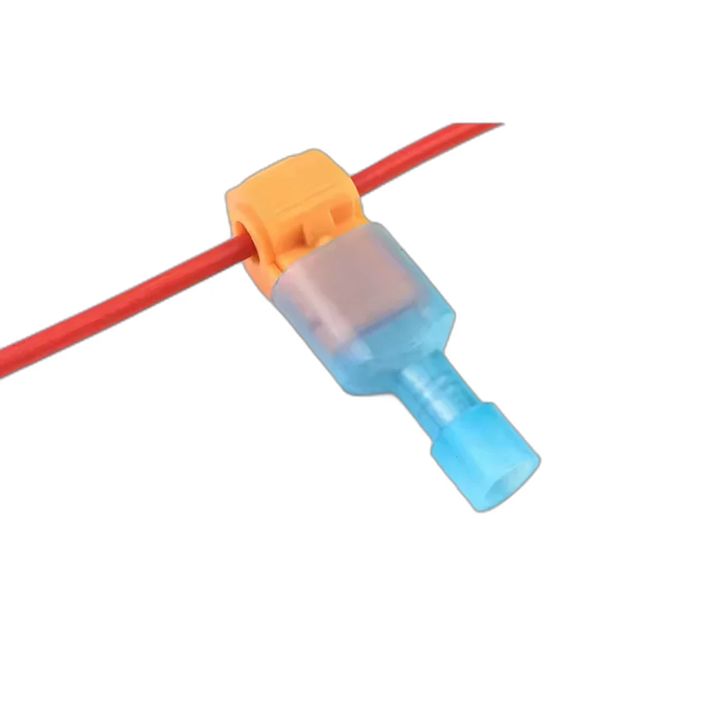Conector de derivación rápida T5 naranja 1.5 a 2.5 mm2 - Imagen 6