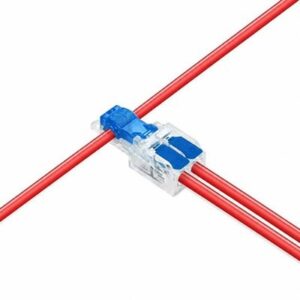 Conector de derivación rápida LT-T2 doble palanca azul 1.5 a 2.5 mm2