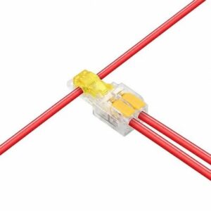 Conector de derivación rápida LT-T2 doble palanca amarillo 2.5 a 4.0 mm2