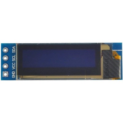 Módulo de Pantalla OLED 0.91" Azul 128x32 con Controlador SSD1306 I2C - Imagen 4