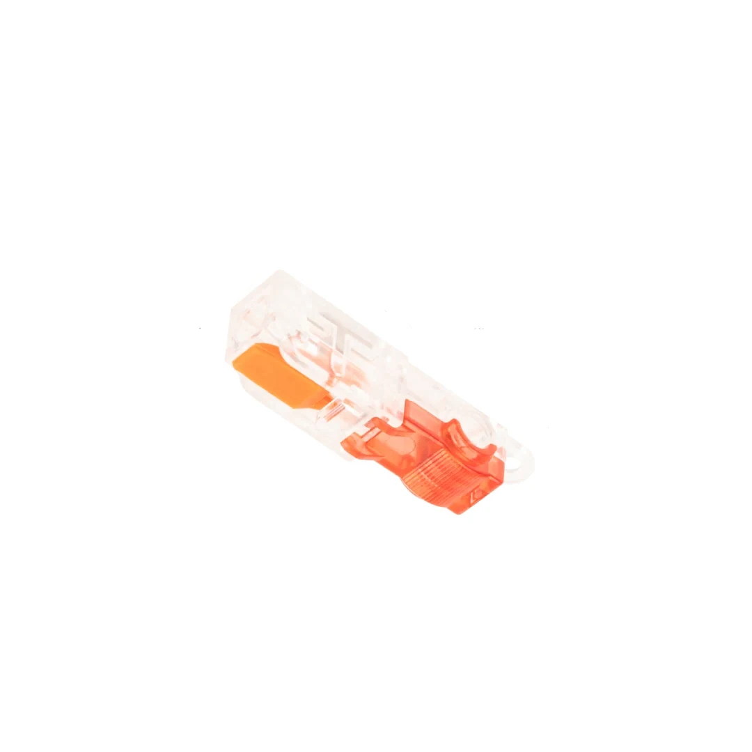 Conector de derivación rápida T1 transparente con palanca rojo 1.0 a 1.5 mm2 - Imagen 6