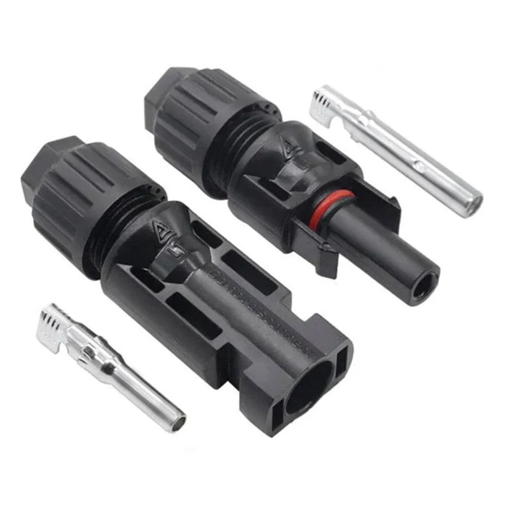 Conector solar MC4 1000V macho y hembra para cable 2.5 a 6 mm2
