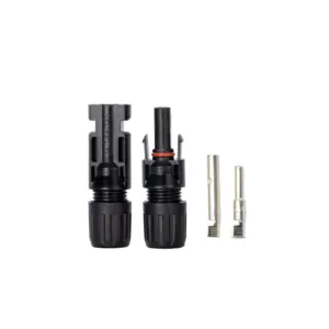 Conector solar MC4 1000V macho y hembra para cable 2.5 a 6 mm2