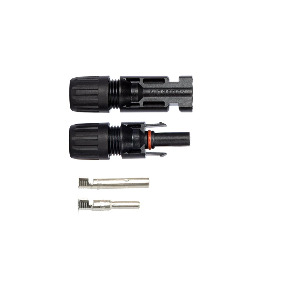 Conector solar MC4 1000V macho y hembra para cable 2.5 a 6 mm2 - Imagen 5