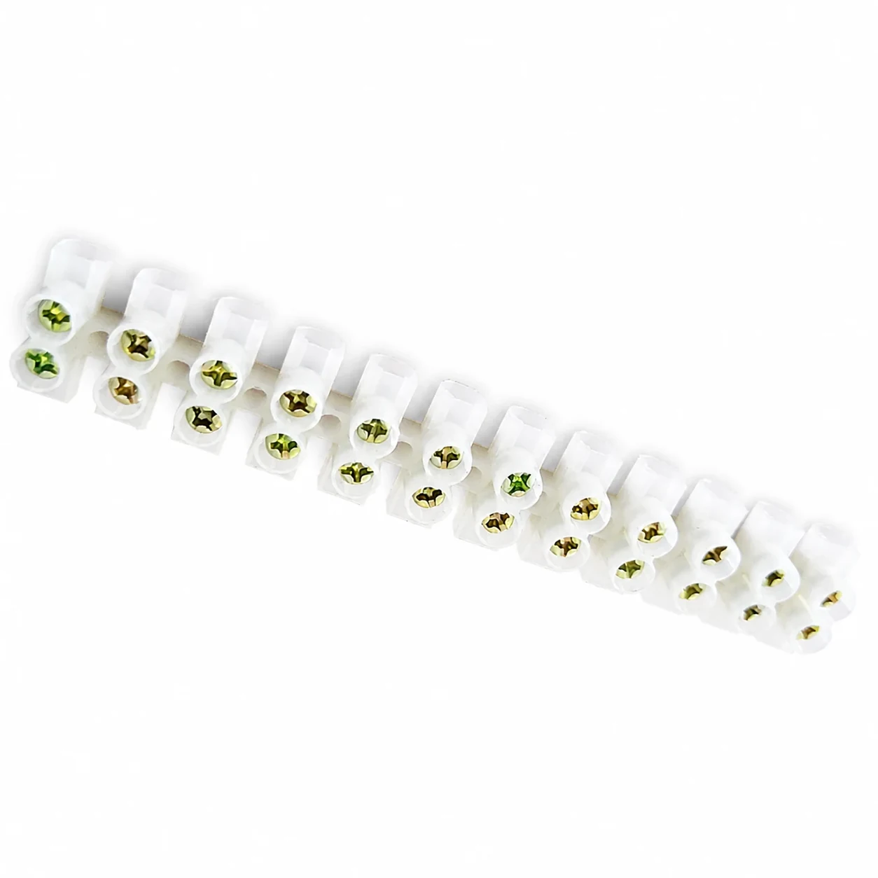 Regleta de conexión de 12 bornes 20A clemas para cable 2.5 a 4 mm2 - Imagen 3
