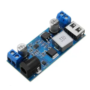 Módulo Step Down LM2596S DC-DC 9-36V a 5V 5A USB 12V 24V