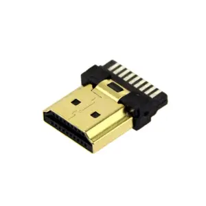 Conector HDMI macho 19 pines para soldar