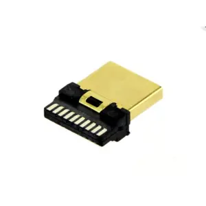 Conector HDMI macho 19 pines para soldar