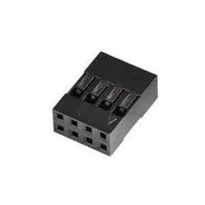 Funda Dupont para terminales 2×4 pin (8 pin) 2.54 mm