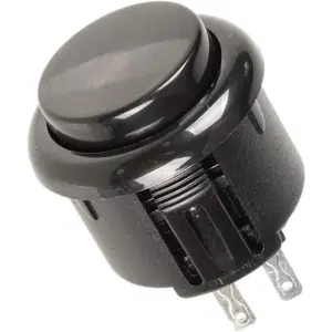 Pulsador Arcade Japones 24 mm Negro