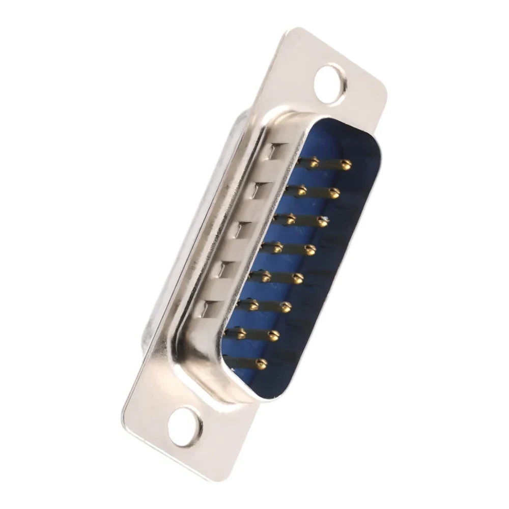Conector DB15 Macho D-Sub de 15 Pines para Soldar a Cable - Imagen 3