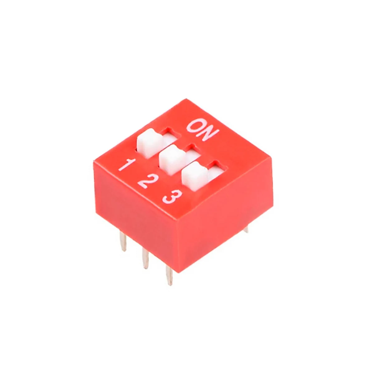 Interruptor DIP Switch 3 Posiciones (3P) - Paso 2.54 mm