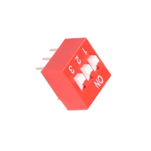 Interruptor DIP Switch 3 Posiciones (3P) – Paso 2.54 mm