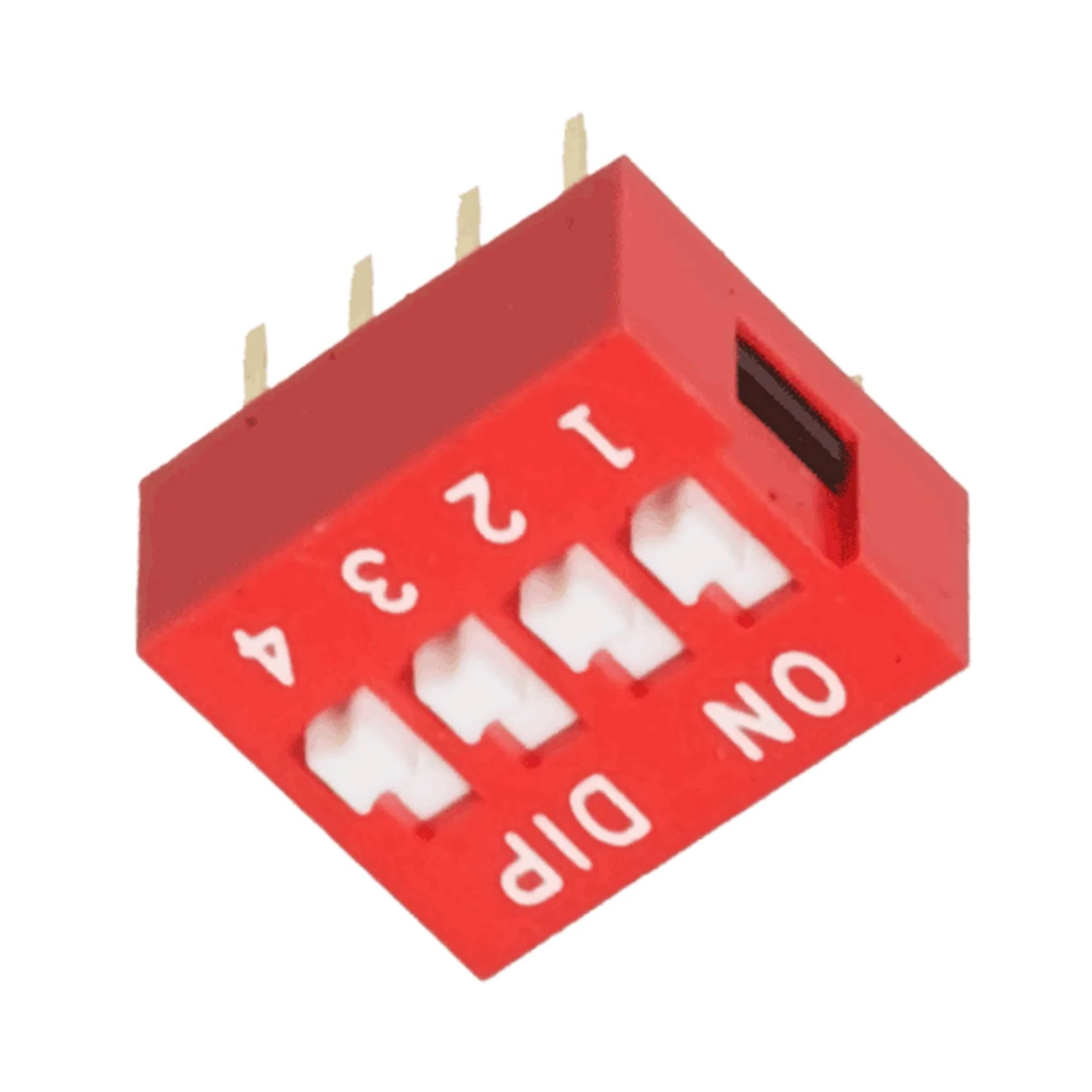 Interruptor DIP Switch 4 Posiciones (4P) - Paso 2.54 mm - Imagen 3