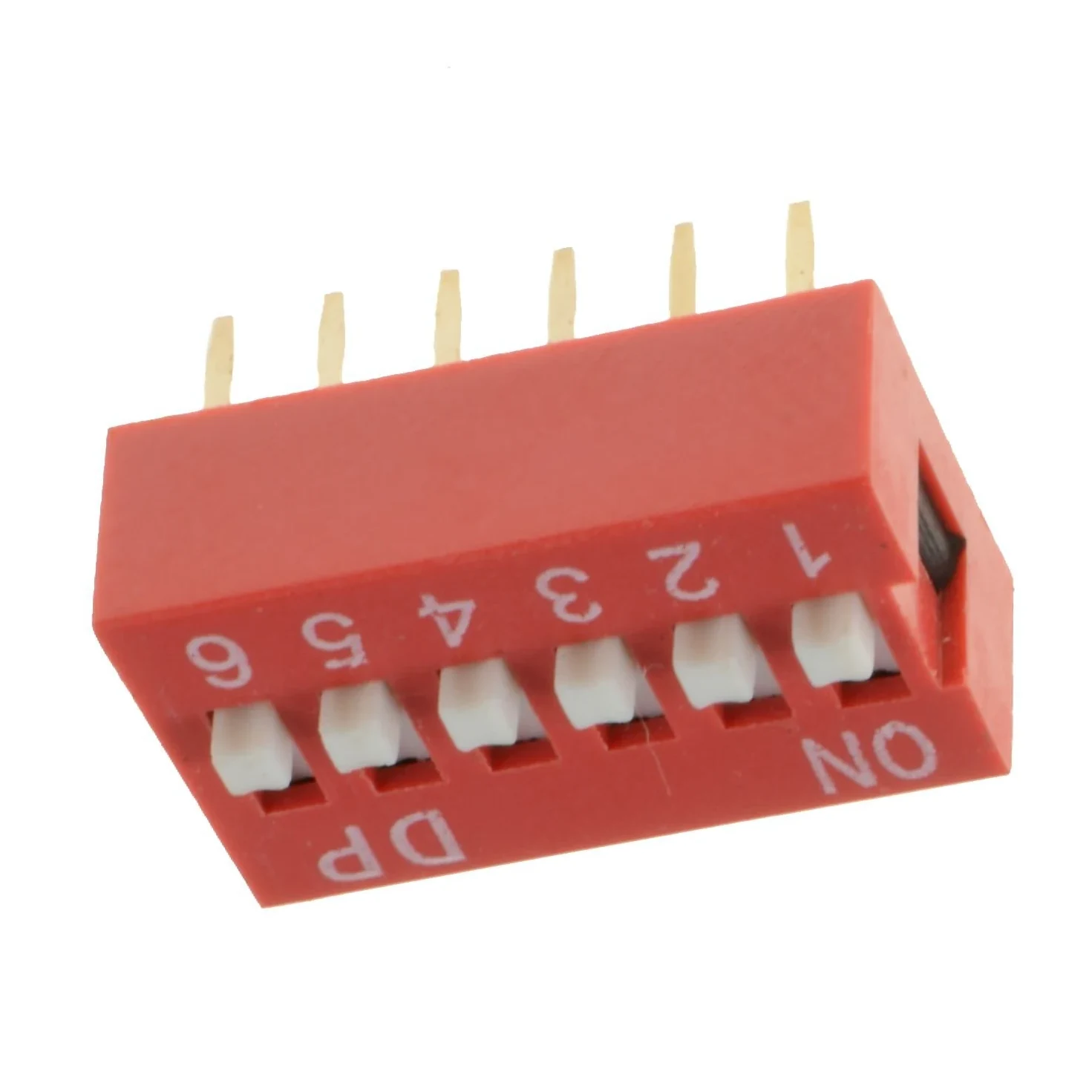Interruptor DIP Switch 6 Posiciones (6P) - Paso 2.54 mm - Imagen 3