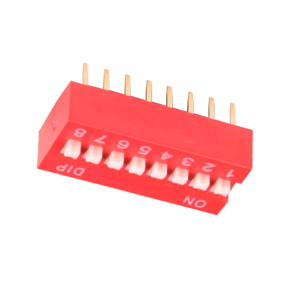 Interruptor DIP Switch 8 Posiciones (8P) - Paso 2.54 mm - Imagen 3