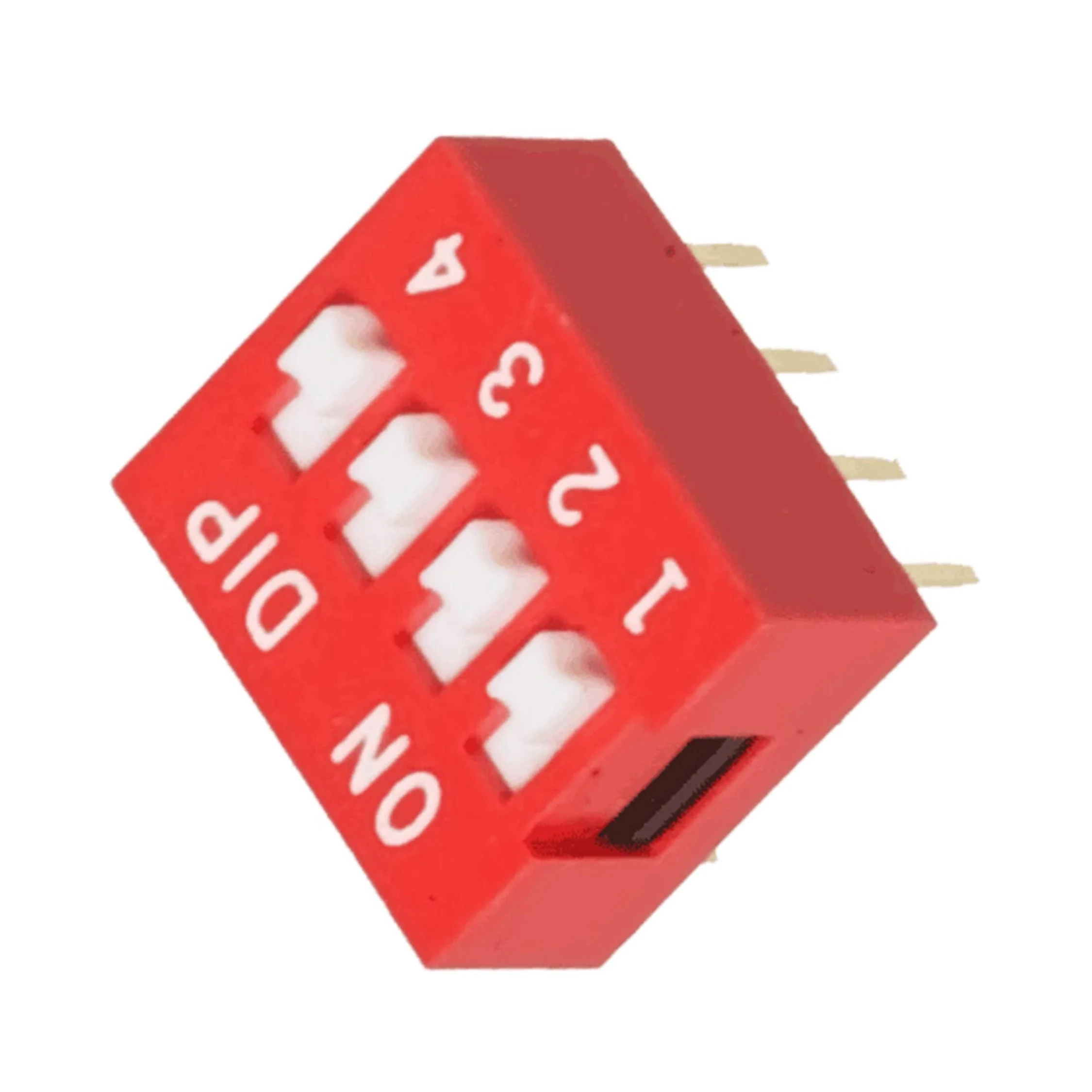 Interruptor DIP Switch 4 Posiciones (4P) - Paso 2.54 mm - Imagen 4